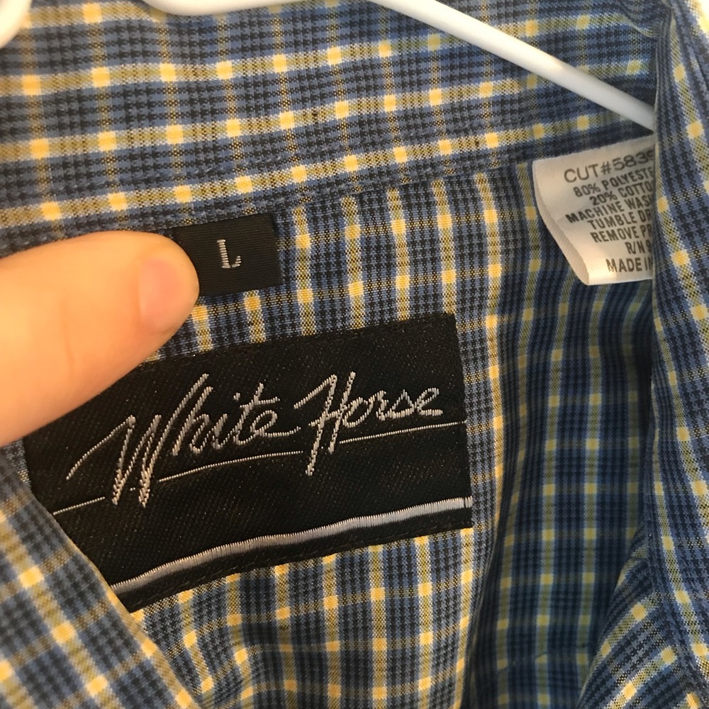 Plaid Pearl-snap - Picture 4 of 5